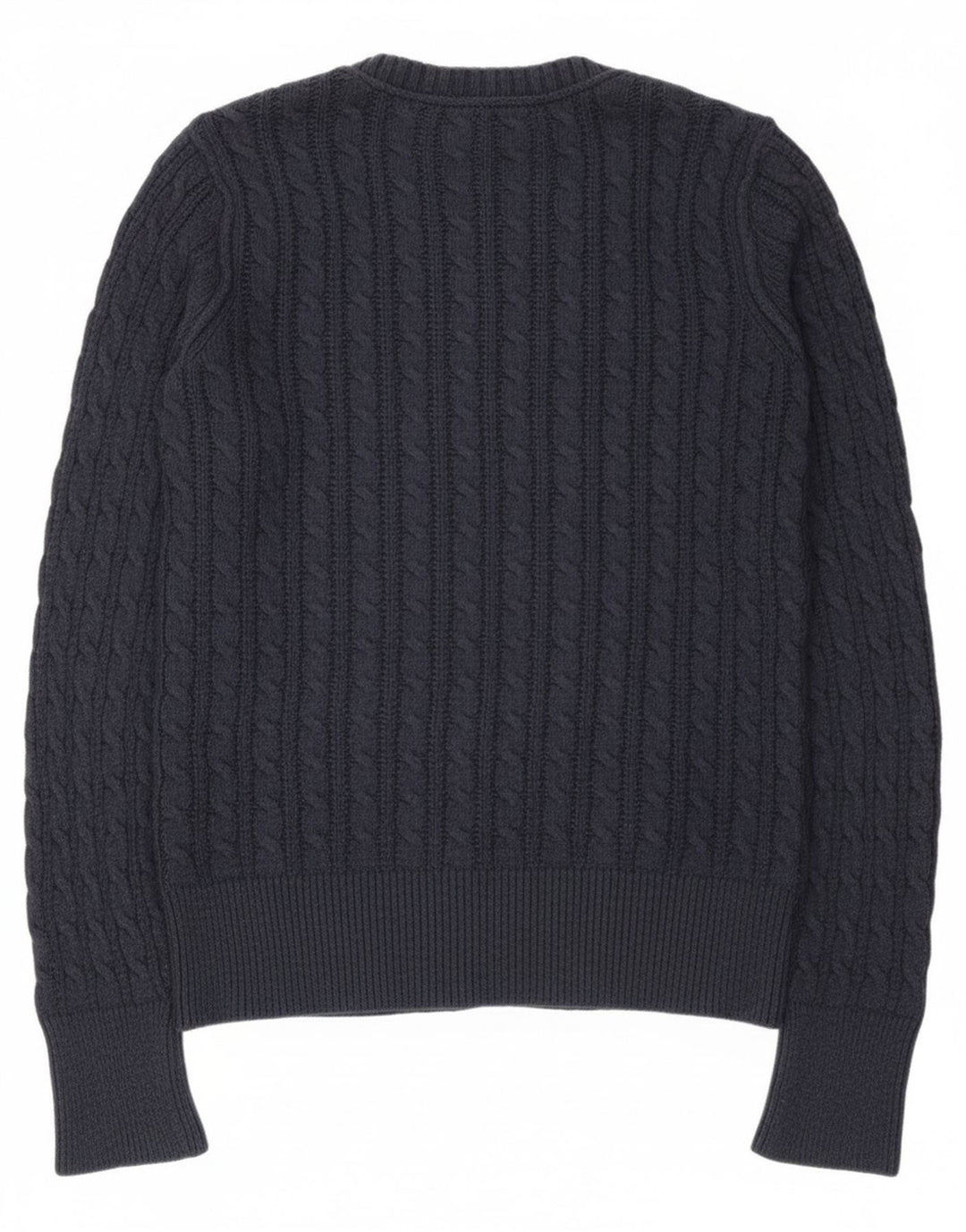 Eddie Bauer Suéter tipo cárdigan para mujer Reino Unido 12 Algodón azul marino mediano