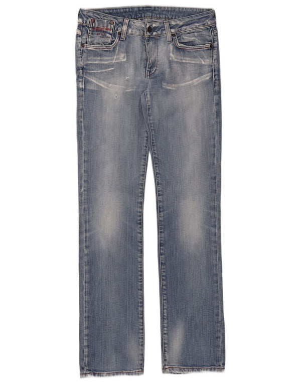 Jeans Rectos G-Star Mujer W27 L32 Algodón Azul