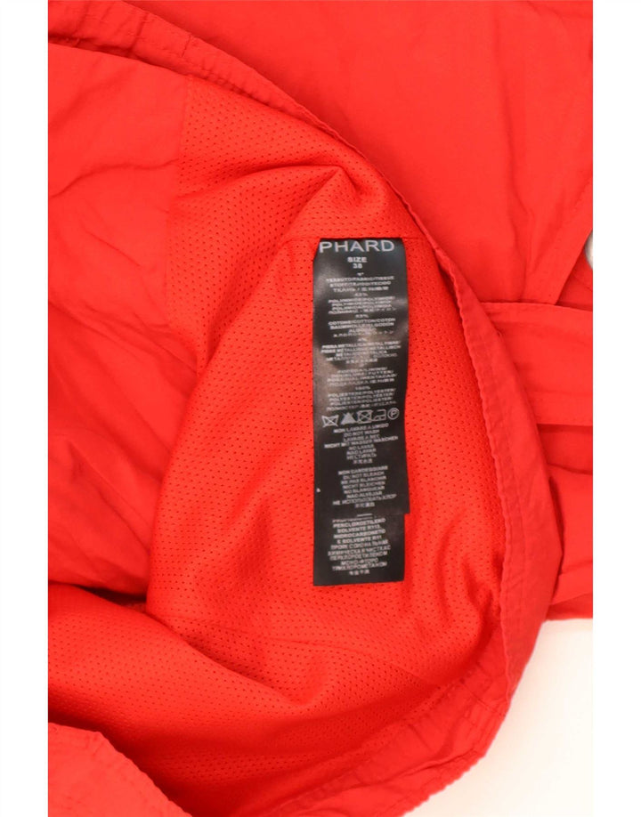 Gabardina corta para mujer Phard IT 38 XS Poliamida roja