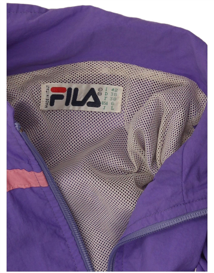 Chándal Fila Graphic Full para mujer IT 42 Medium Purple Colourblock