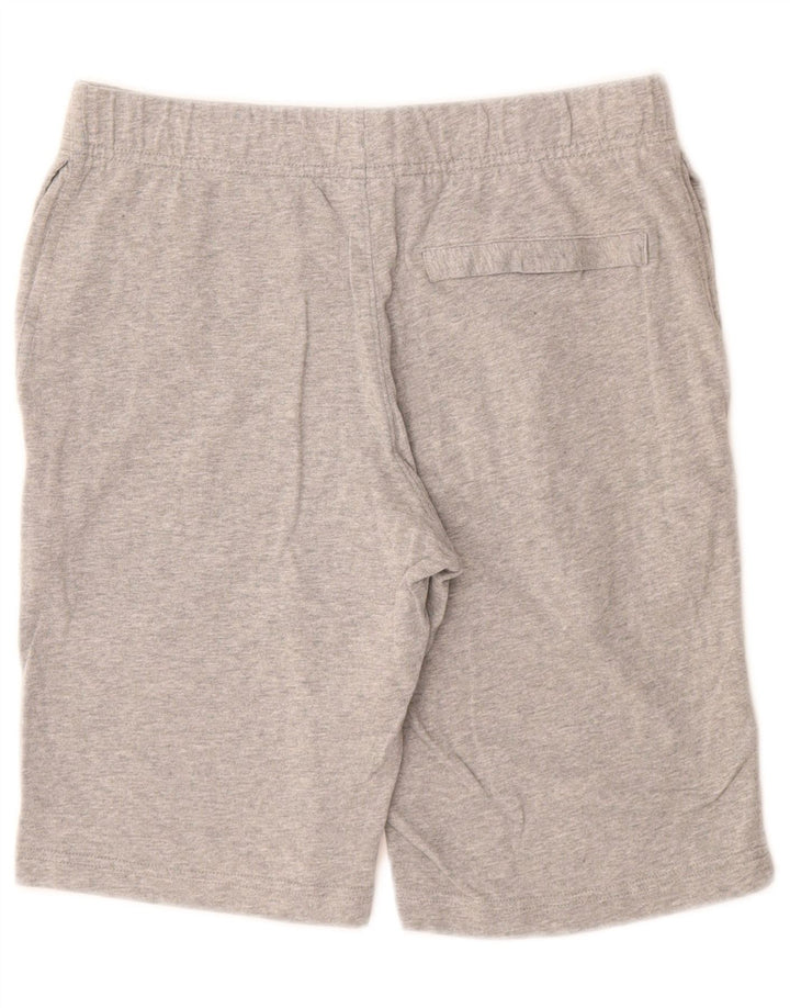 Nike - Pantalones cortos deportivos para hombre (algodón moteado gris pequeño)