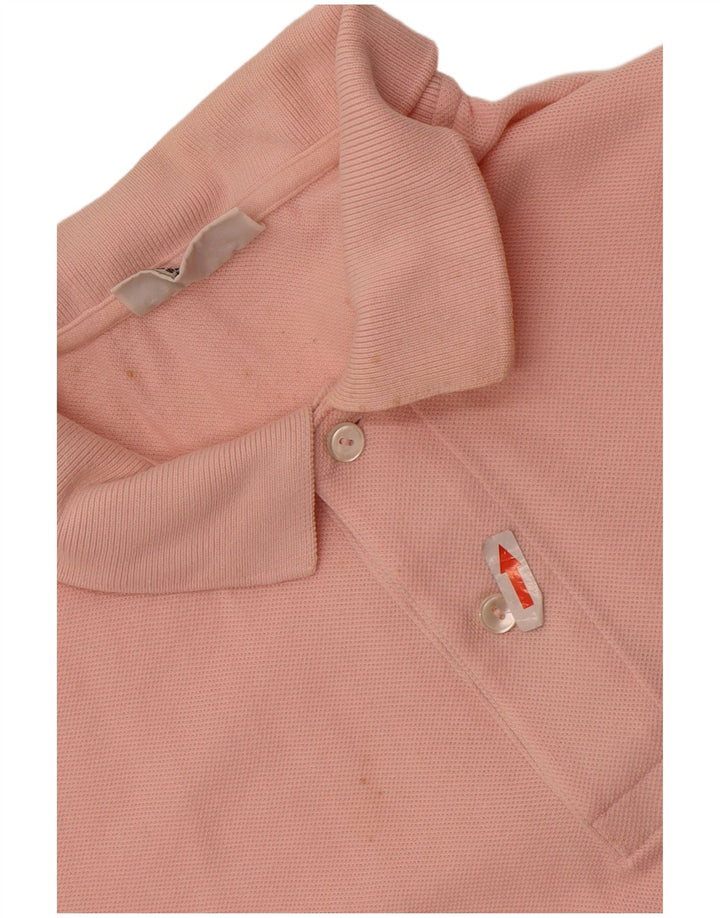 Polo Lacoste para hombre talla 5 grande algodón rosa
