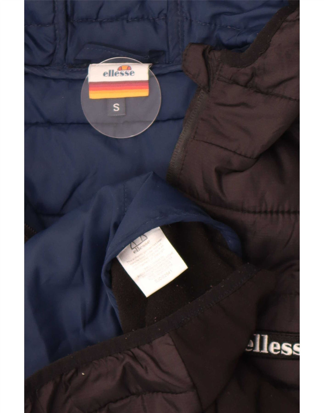 Chaqueta acolchada con capucha para hombre Ellesse UK 36 Small Nylon negro