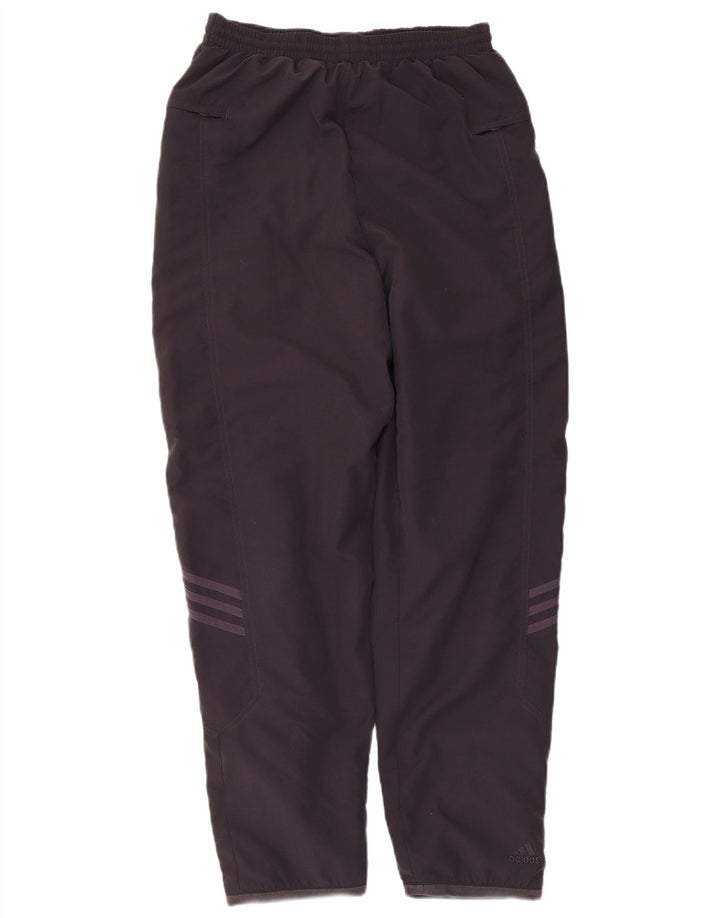 Adidas Pantalones de chándal para mujer UK 10 Small Azul marino Poliéster