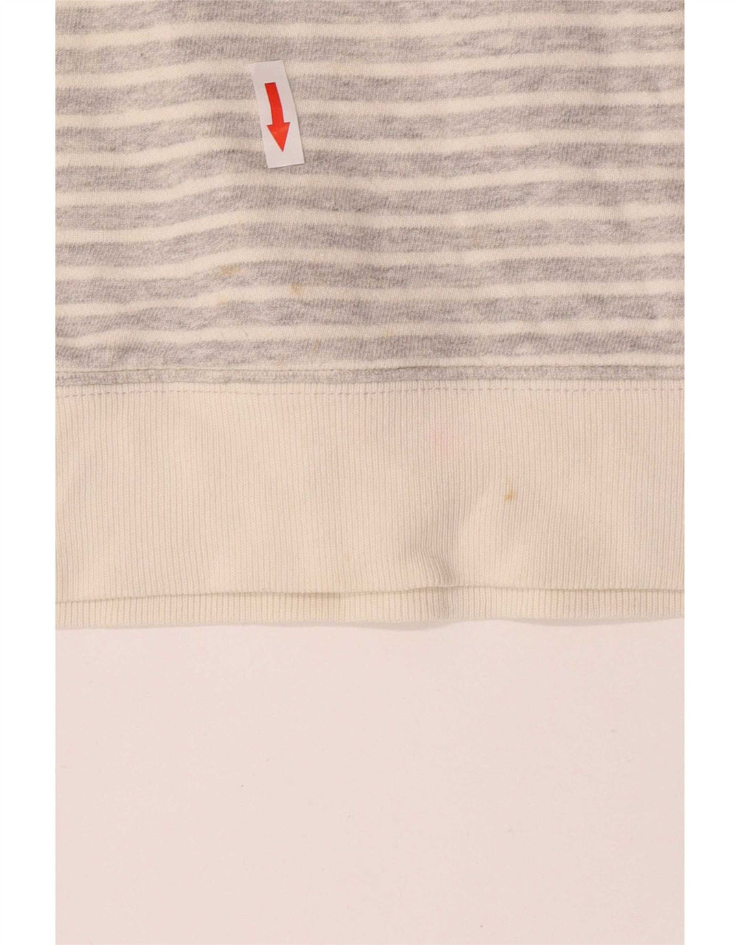 Joules Jersey con cuello vuelto para mujer, talla 42, color gris medio, a rayas