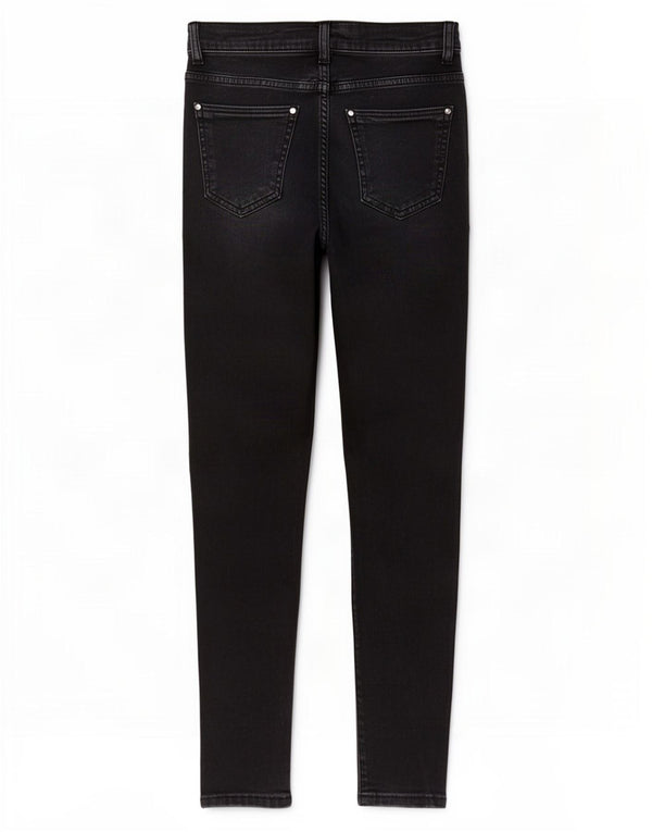 Zara Vaqueros pitillo para mujer EU 34 2XS W24 L26 Gris