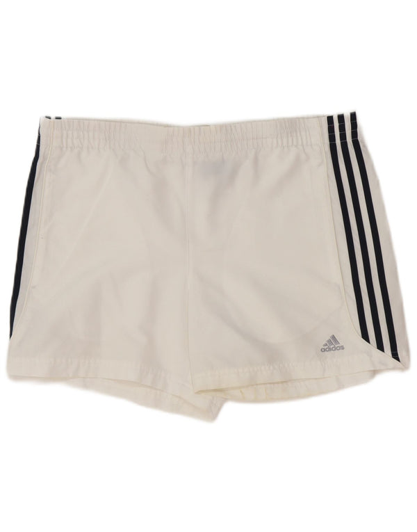 Adidas Mens Clima 365 Sport Shorts Pequeño Blanco Poliéster