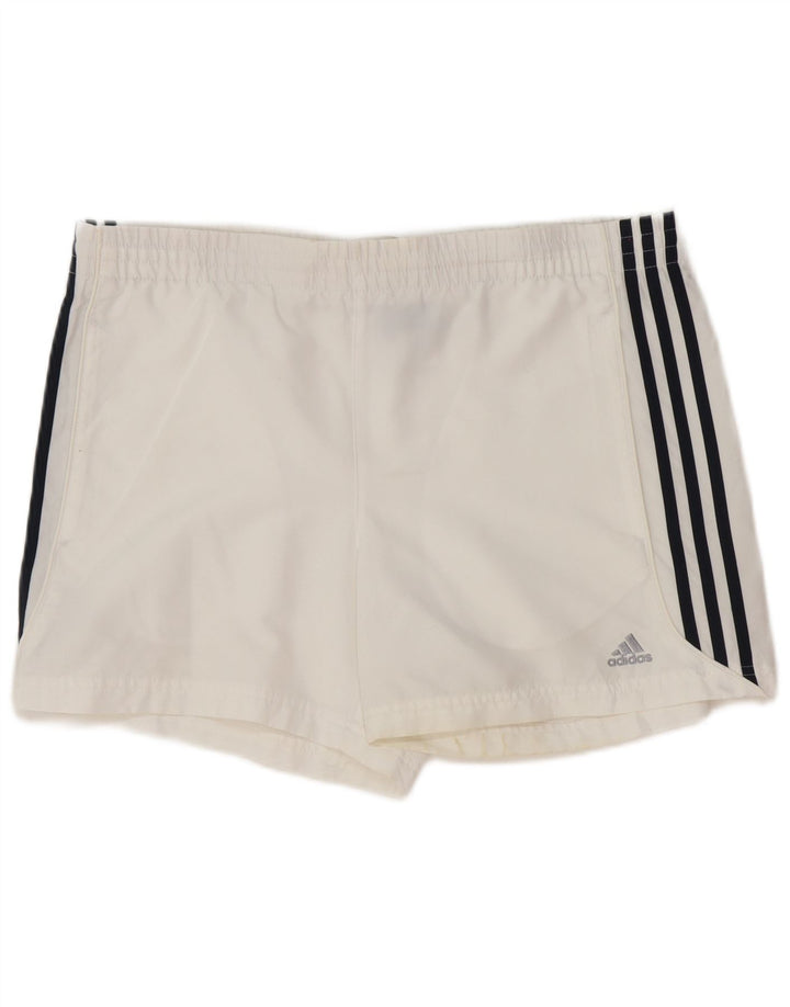 Adidas Mens Clima 365 Sport Shorts Pequeño Blanco Poliéster