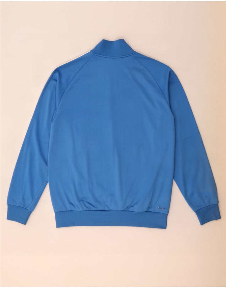 Adidas Mens Clima 365 Chándal Top Chaqueta Poliéster Azul Medio