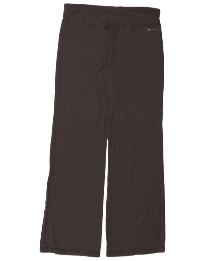NIKE Pantalones de chándal holgados para mujer, talla 44, nailon gris grande