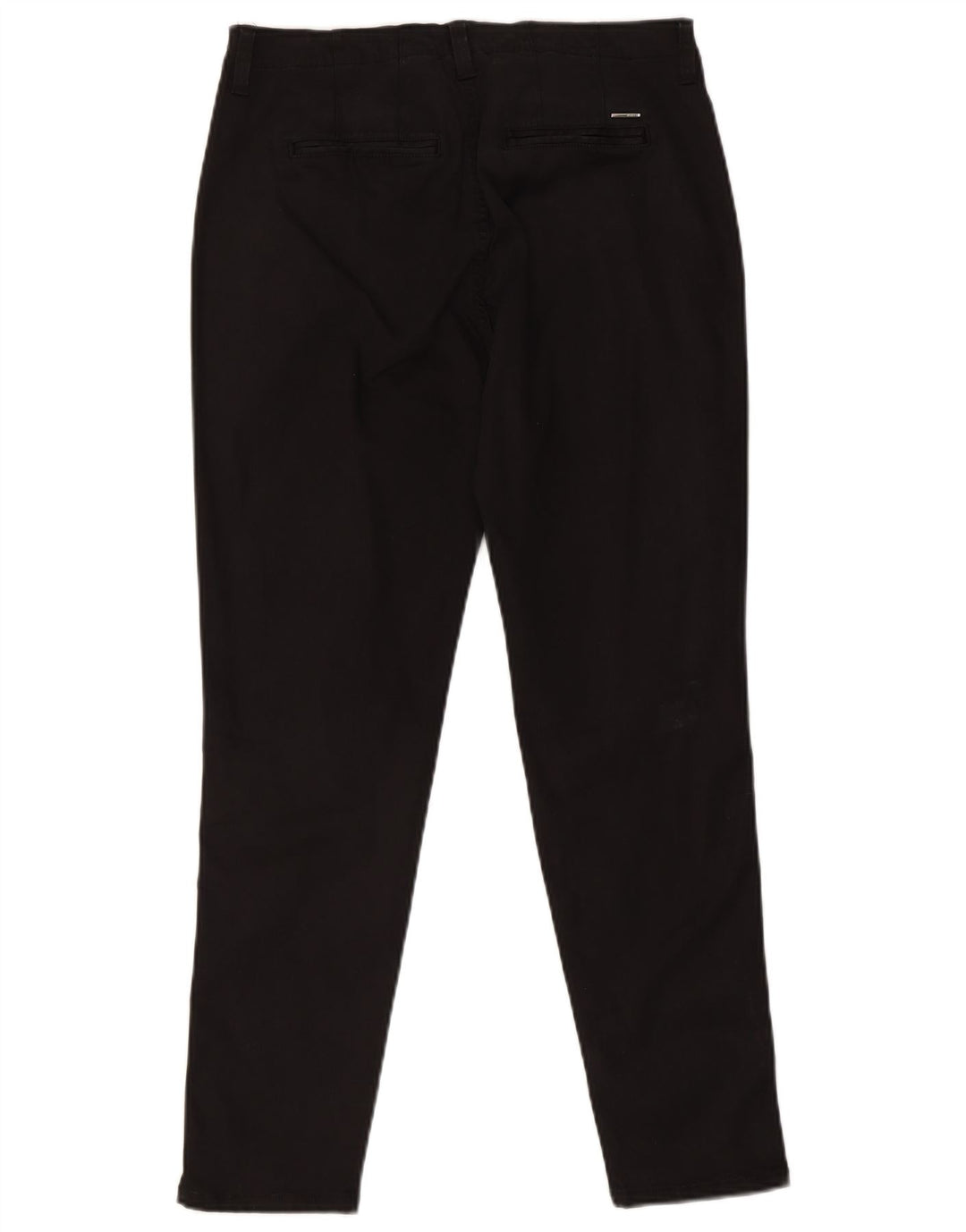 Pantalón Chino Slim Guess Mujer W31 L29 Lyocell Negro