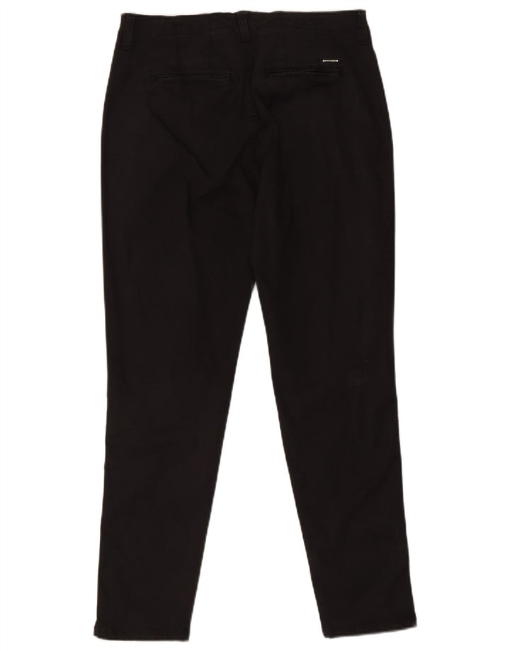 Pantalón Chino Slim Guess Mujer W31 L29 Lyocell Negro