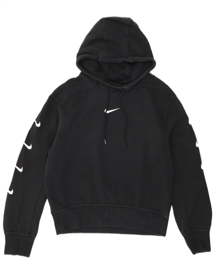 Nike - Sudadera con capucha para mujer, talla M, color negro