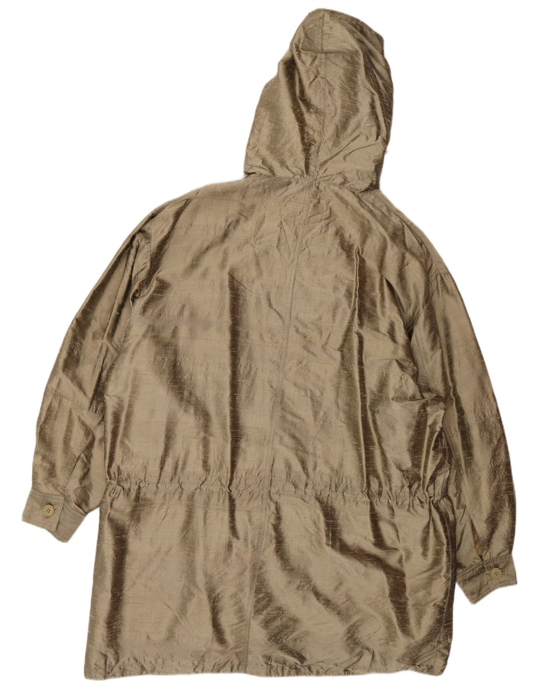 OLIVER BY VALENTINO Abrigo extragrande con capucha para mujer IT 44 Beige medio