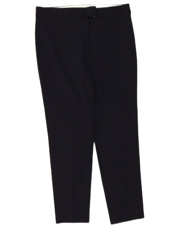 Marks & Spencer Pantalones de traje para mujer UK 10 Small W32 L27 Azul marino