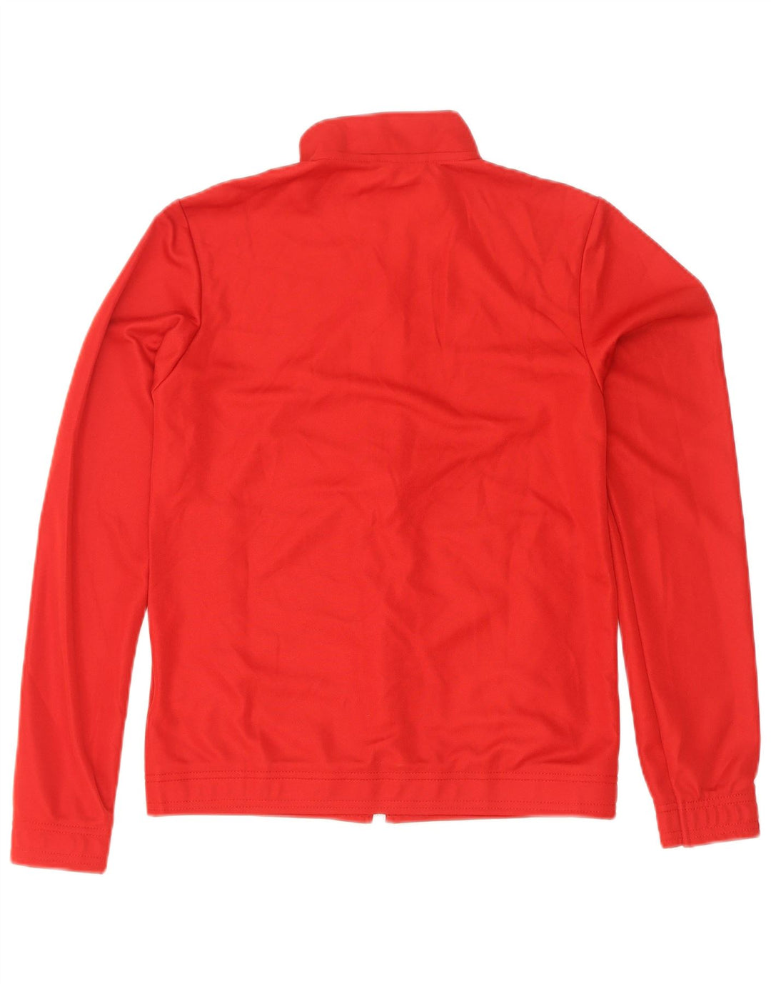 Adidas Mujer Aeroready Chándal Top Chaqueta Reino Unido 8/10 Pequeño Rojo Poliéster