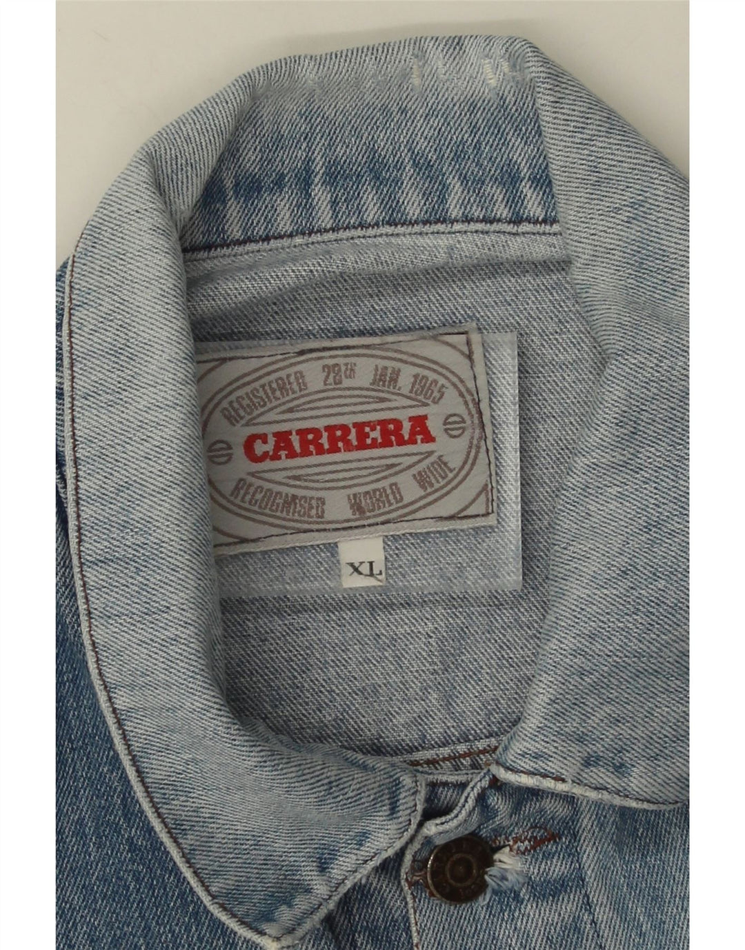 Carrera Chaqueta Vaquera Mujer UK 42 XL Azul