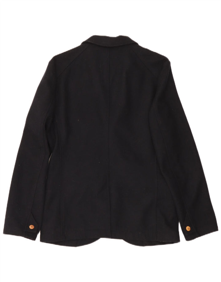 EDC Chaqueta tipo blazer de 2 botones para hombre UK 40 Grande Poliéster negro