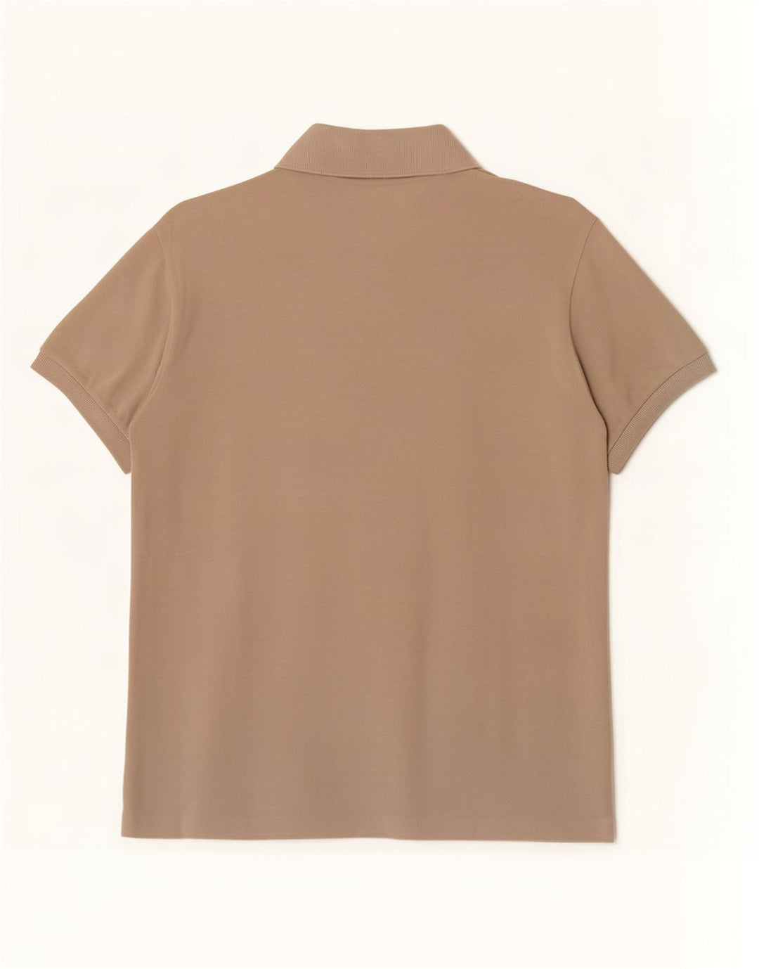 Polo Lacoste para hombre talla 5 grande algodón beige