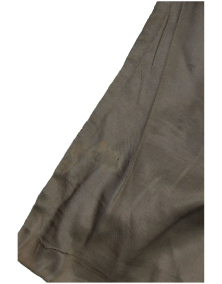 BURTON Chaqueta tipo blazer a medida con 2 botones para hombre UK 38 Lana virgen verde medio