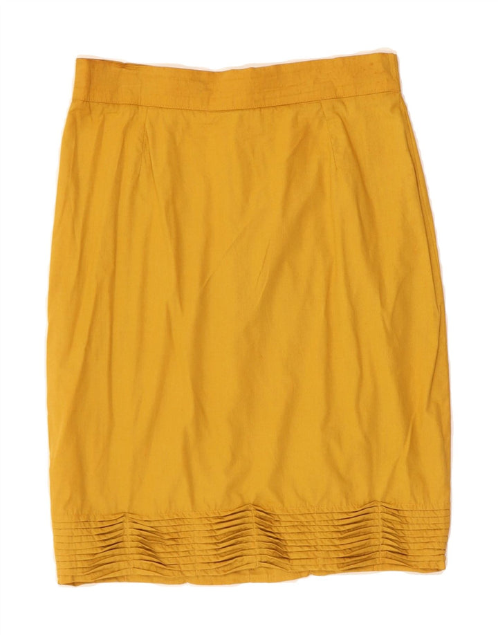 VINTAGE Womens 2 Piece Skirt Set UK 14 Medium W28 Yellow Vintage Vintage and Second-Hand Vintage from Messina Hembry 