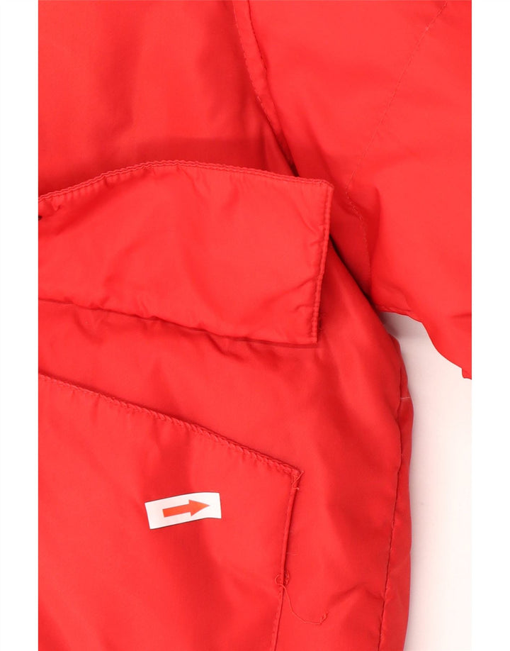 Uniforme Hombre USA Graphic Chaqueta Acolchada UK 42 XL Rojo