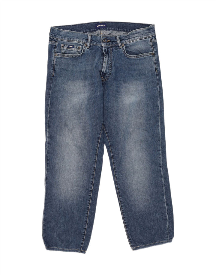 Jeans recortados para hombre Gas W33 L26 Algodón azul
