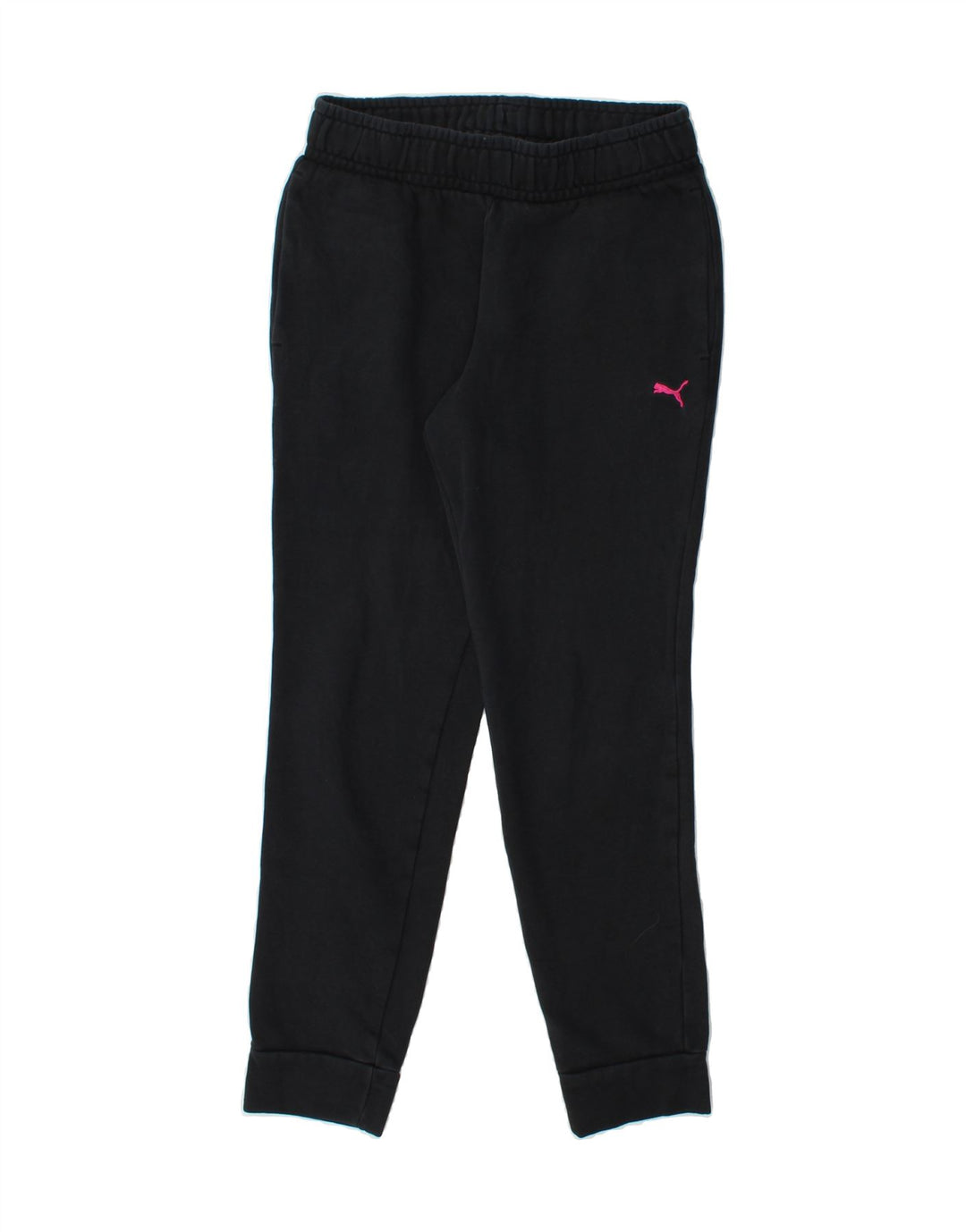 PUMA Womens Tracksuit Trousers Joggers UK 8 Small  Black Vintage Puma and Second-Hand Puma from Messina Hembry 