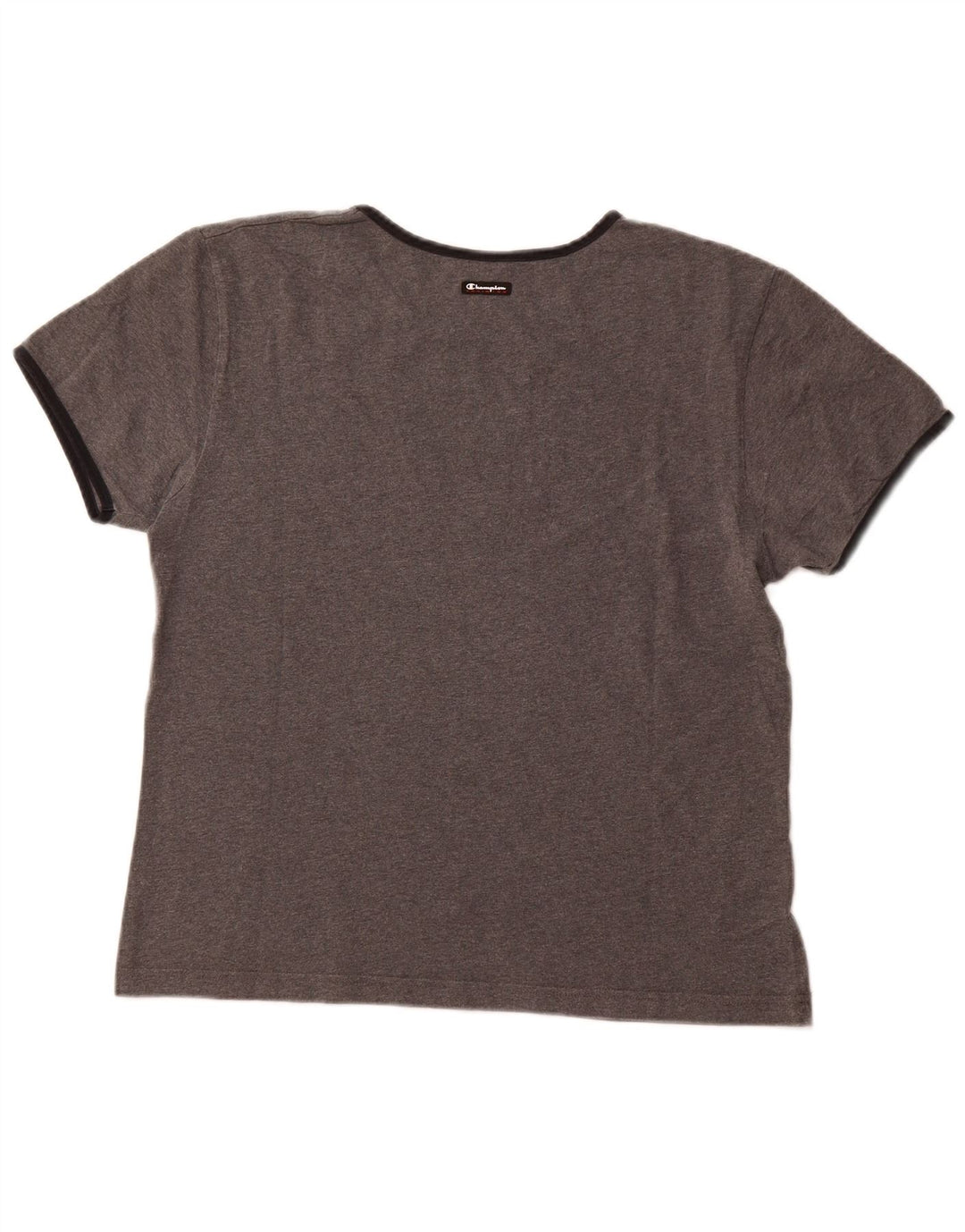 CHAMPION Camiseta gráfica para mujer Top UK 18 XL Algodón gris