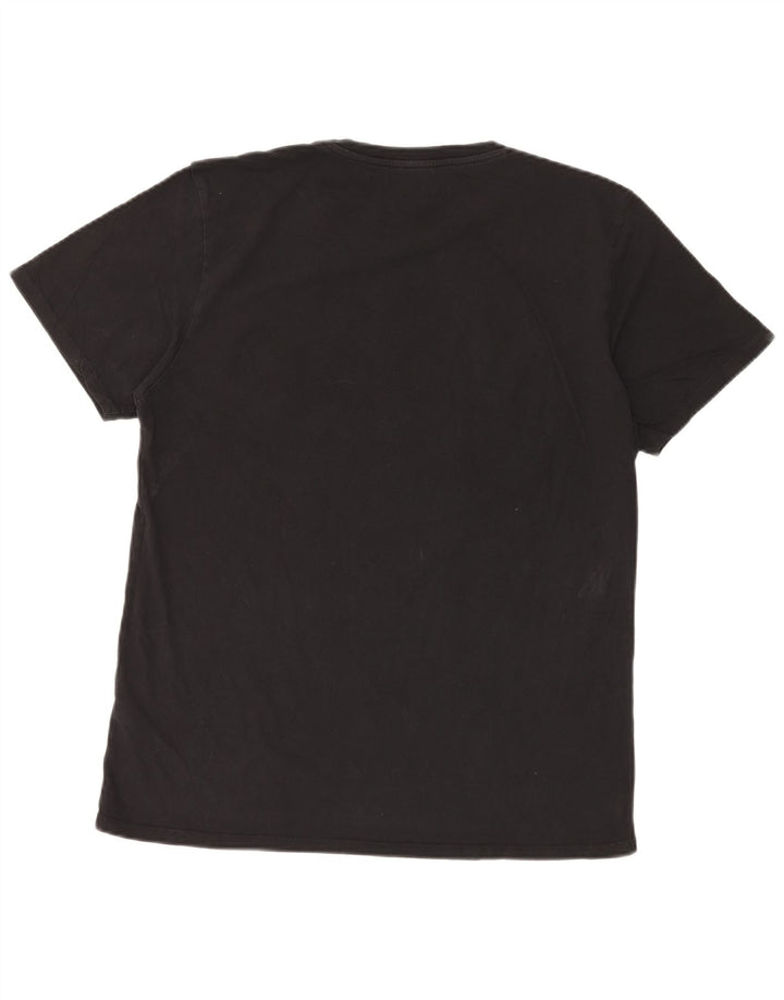 Lee Camiseta gráfica para hombre Top XL Algodón negro