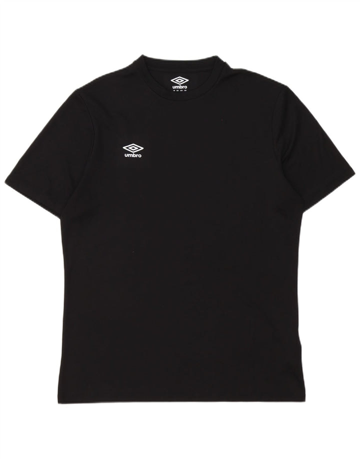 Camiseta Umbro Hombre Top Medium Negro Poliéster