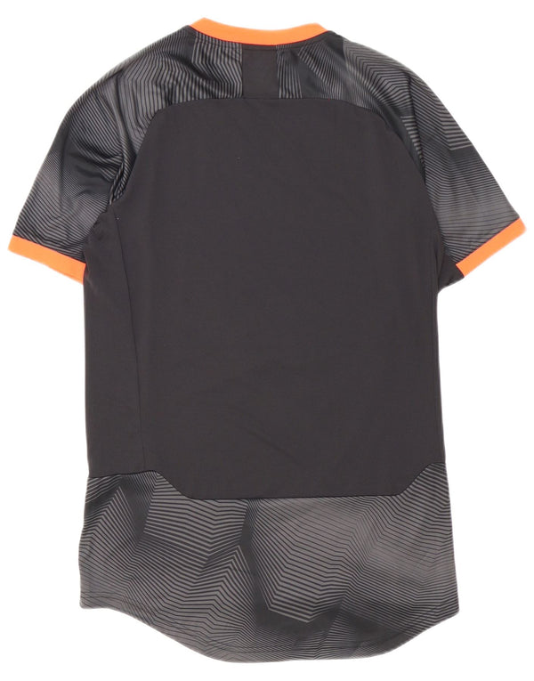 Puma Mens T-Shirt Top Medium Grey Geometric