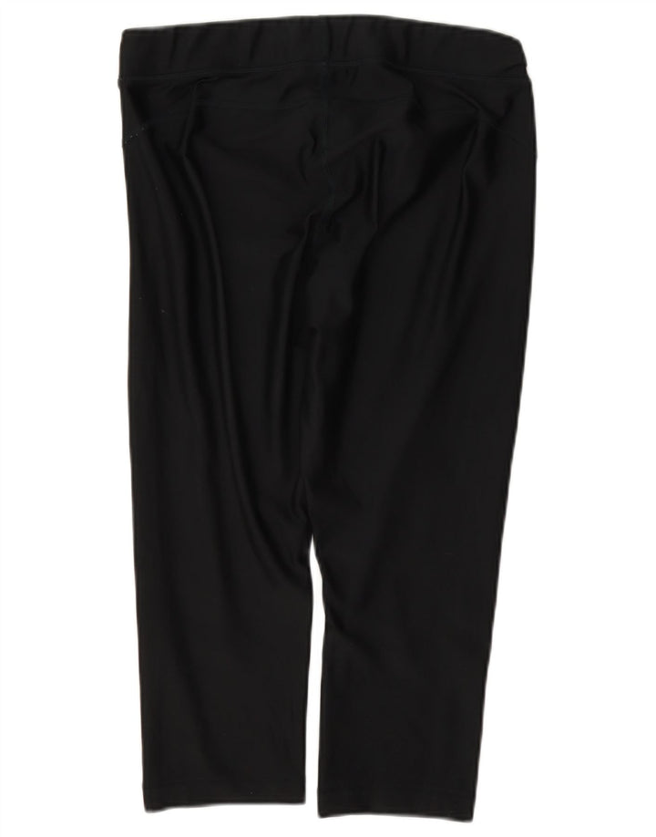 Under Armour Leggings capri para mujer UK 46 Grande Poliéster negro