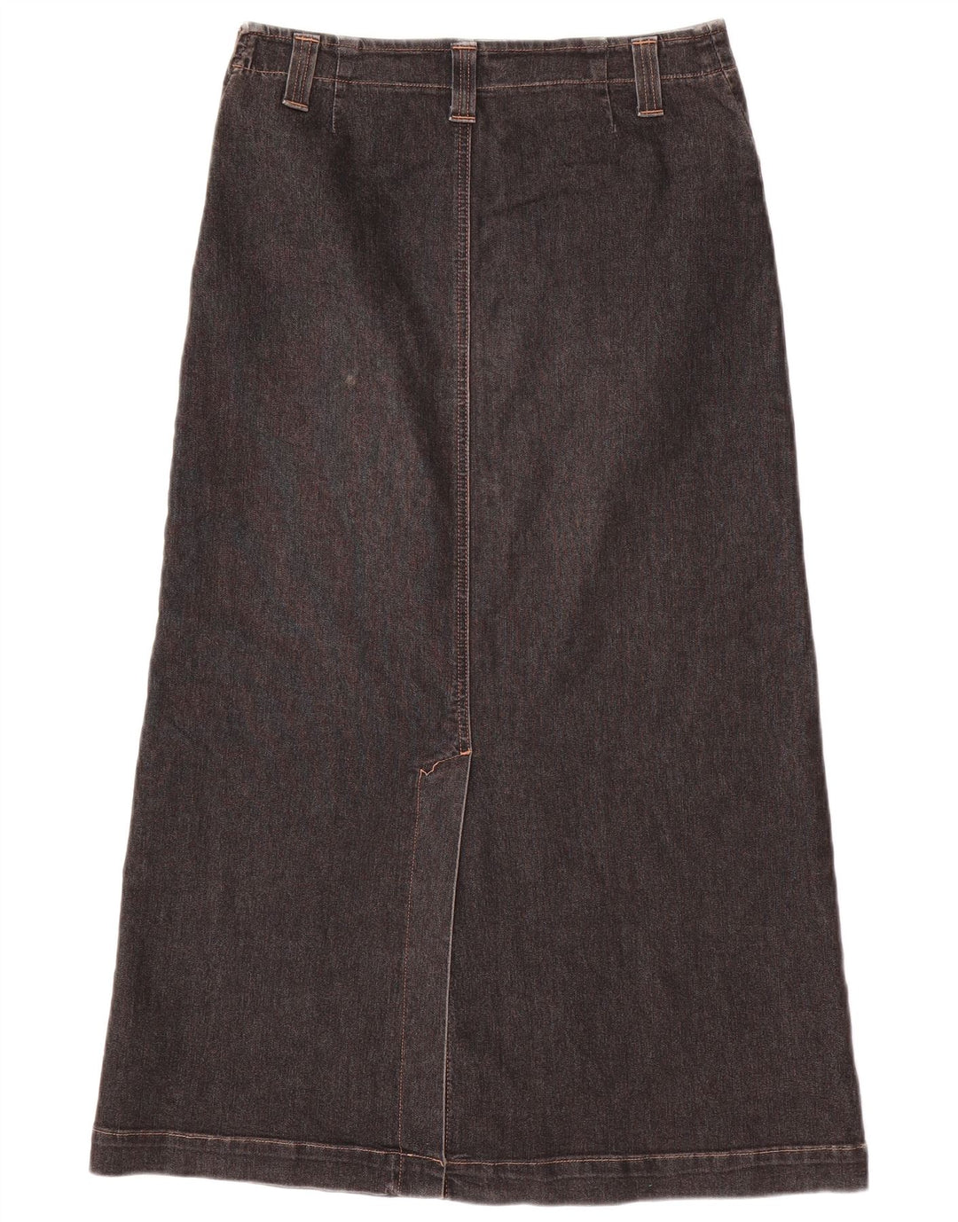 MARLBORO CLASSICS Falda vaquera maxi de cintura alta para mujer EU 42 XL W28 Gris