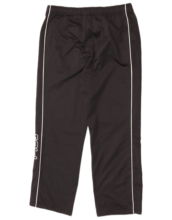 Fila Hombre Pantalones De Chándal Gráfico Mediano Poliéster A Rayas Negro
