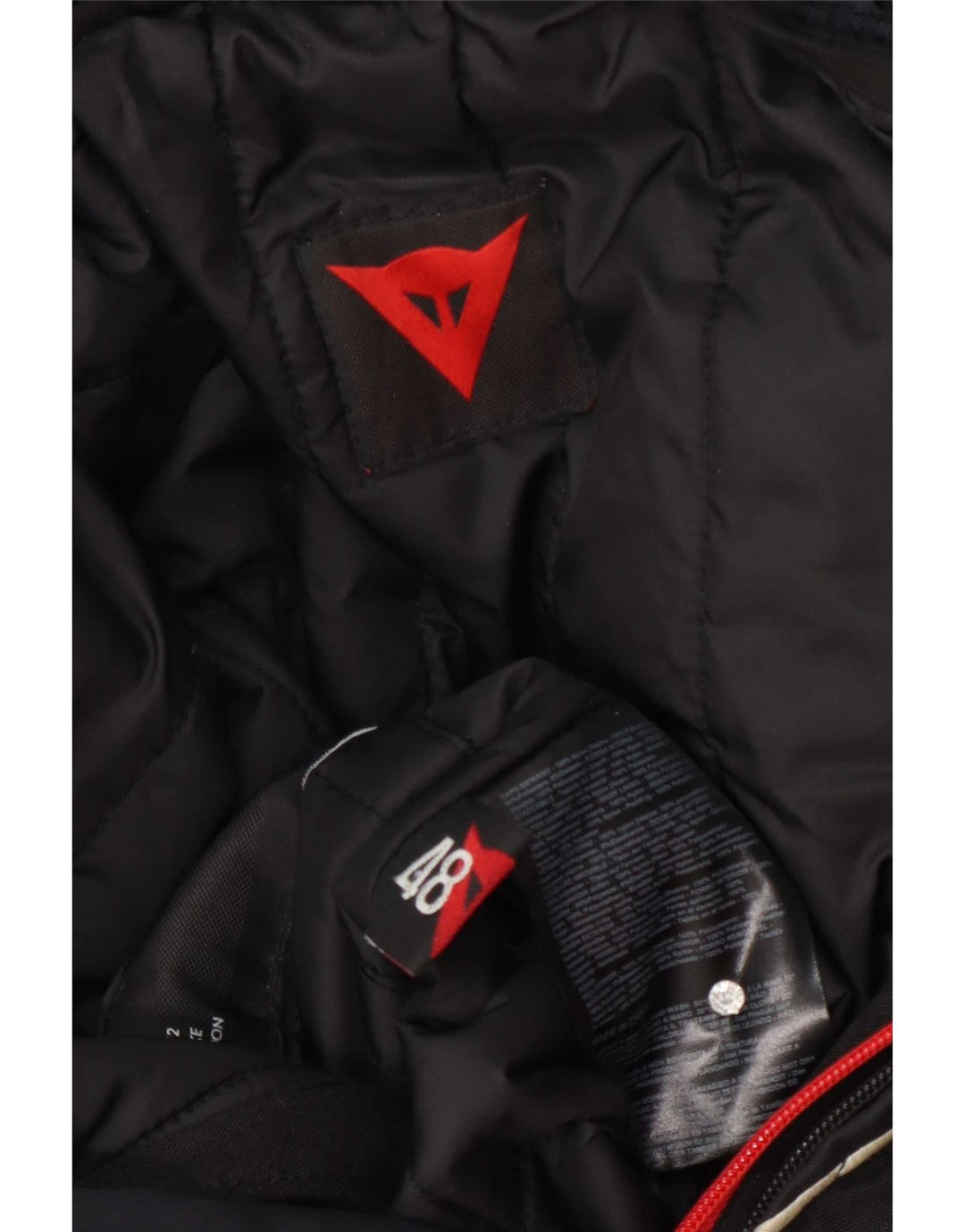 Chaqueta motera Dainese para hombre con estampado gráfico EU 48 Medium Black Colourblock Motorcycle