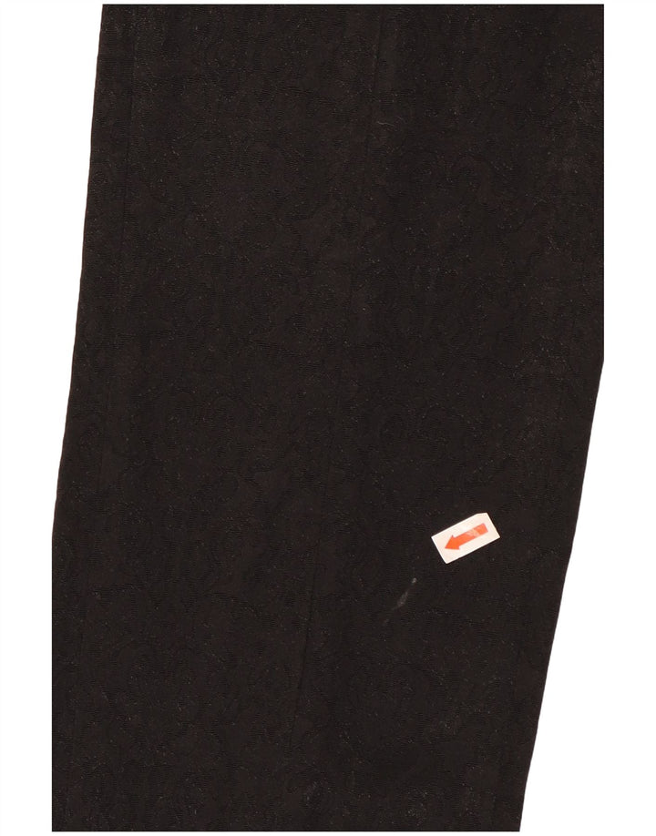ZARA Womens Slim Casual Trousers Small W26 L28 Black