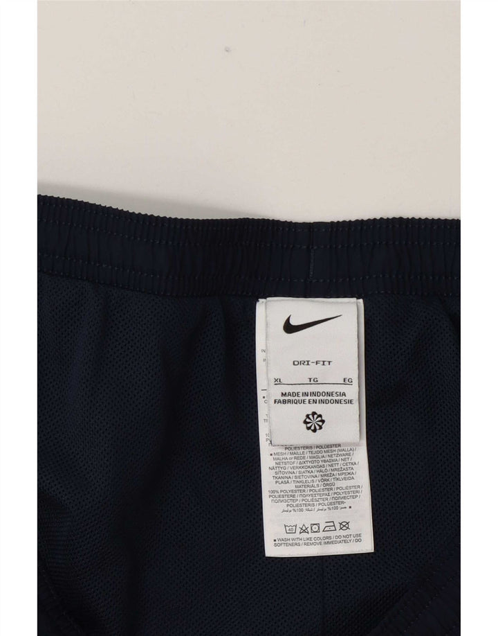 Nike Hombre Dri Fit Chándal Pantalones Joggers XL Azul Marino Poliéster