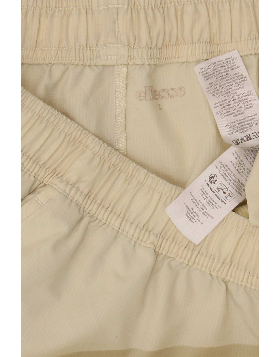 Ellesse Hombre Sport Shorts Large Beige Poliéster