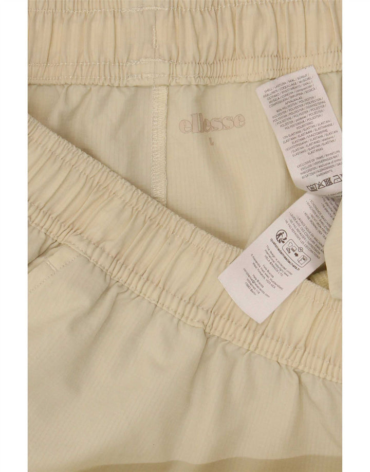 Ellesse Hombre Sport Shorts Large Beige Poliéster