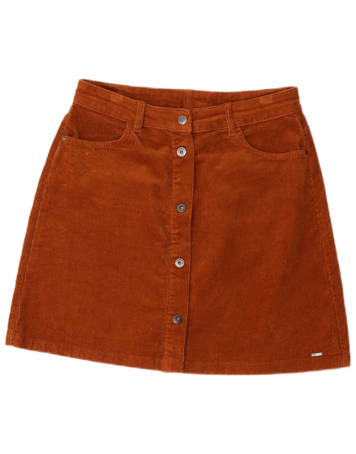 Tom Tailor Falda De Pana Para Mujer Grande W32 Algodón Marrón