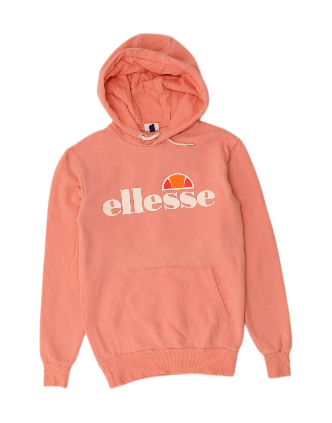 ELLESSE Jersey con capucha gráfico para mujer UK 6 XS Rosa