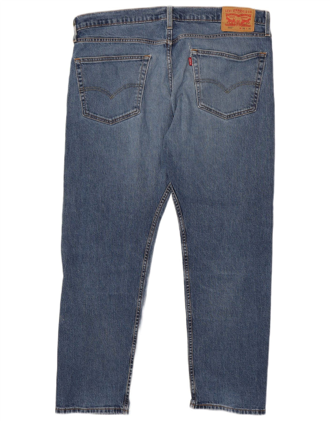 Vaqueros Levi's 502 Tapered para hombre W36 L30 Algodón azul