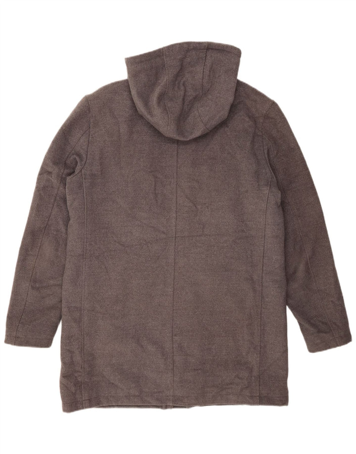 Zara Hombre Abrigo UK 38 Gris Medio