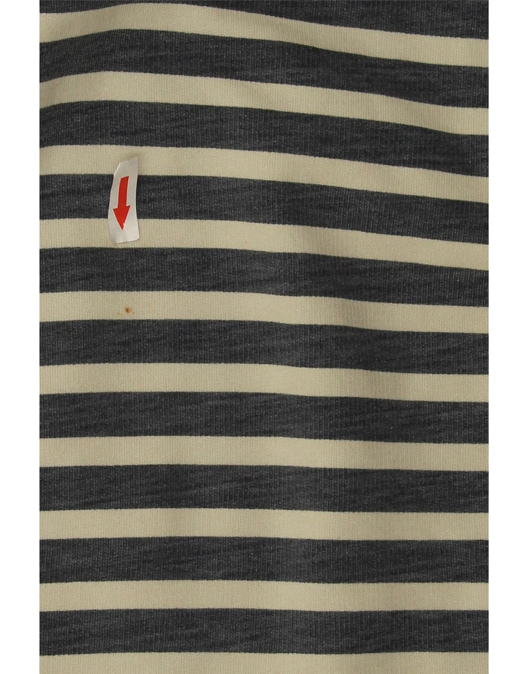 Sudadera con cuello tipo polo para hombre Fat Face Jersey pequeño de algodón a rayas azules