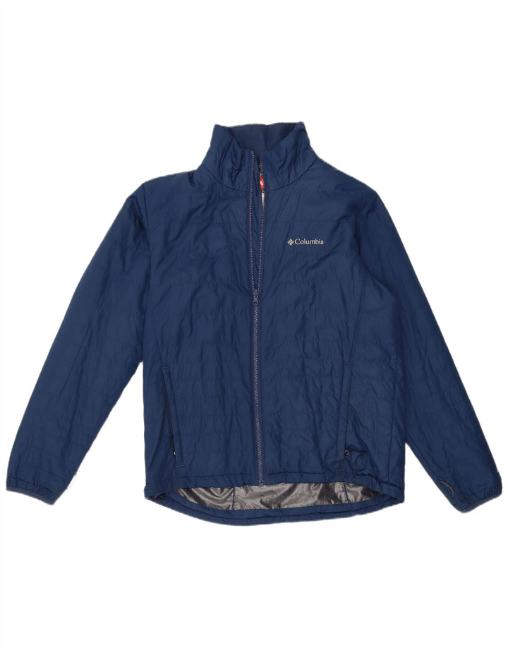 Columbia Chaqueta acolchada con forro intercambiable para hombre UK 38 Medium Azul marino