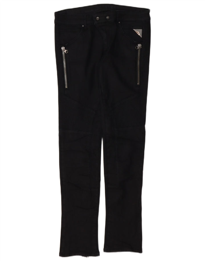 REPLAY Pantalones informales ajustados para mujer W30 L32 Negro