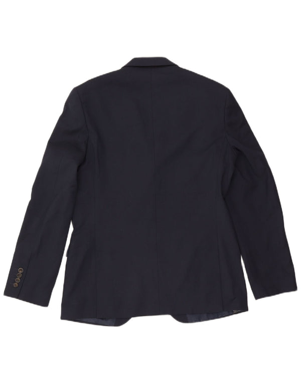 Marks & Spencer Chaqueta tipo blazer de 2 botones para hombre UK 40 Medium Azul marino
