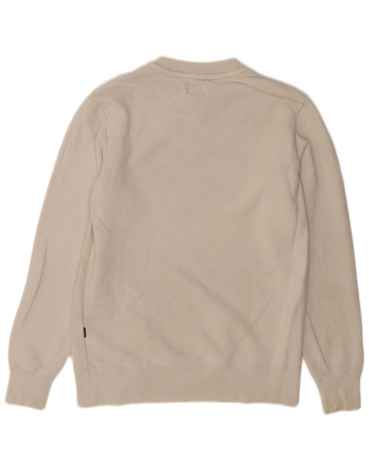 Converse Hombre Chuck Taylor Graphic Sudadera Jumper Algodón Beige Medio