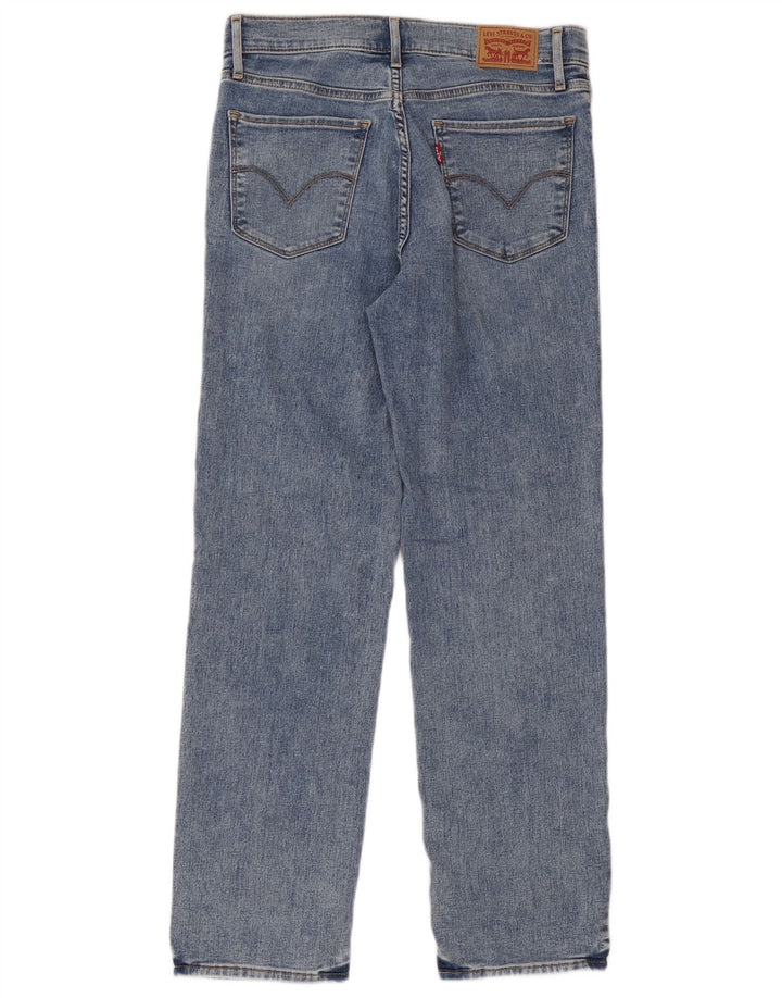 Vaqueros Levi's Mujer 314 Shaping Straight W27 L30 Algodón Azul